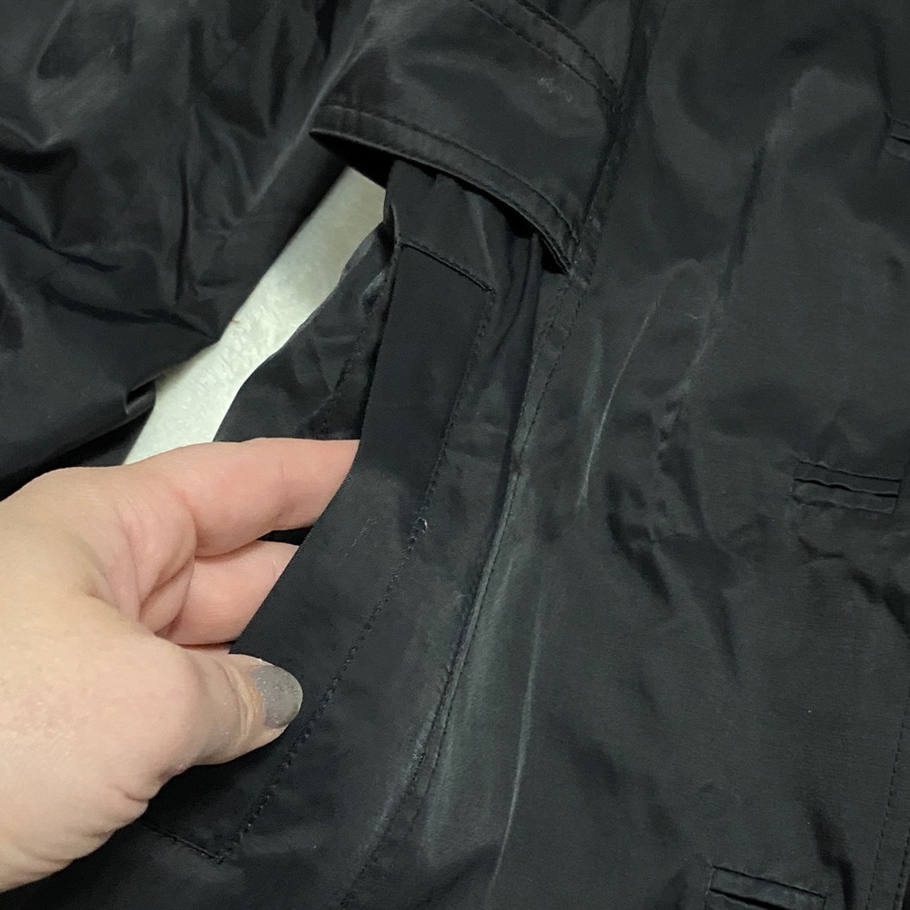Michael Kors Black Trench Jacket - Picture 4 of 8